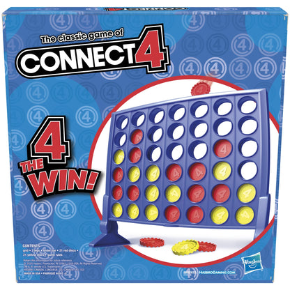 The Classic Game Of Connect 4 Hasbro Gaming 2 Players Age 6+ New Factory Sealed