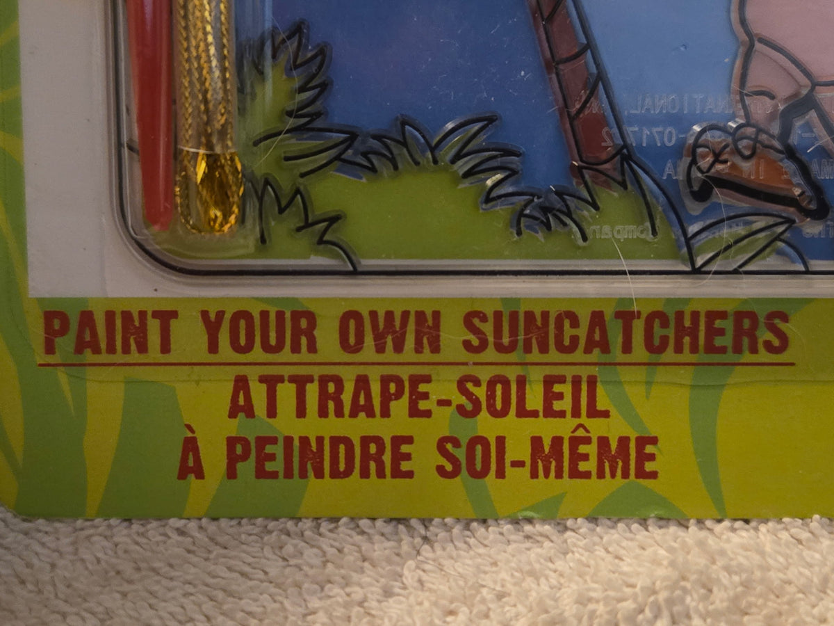 Jim Henson Dinosaur Train Paint Your Own Suncatcher Craft Set Lot of 2 PBS Kids
