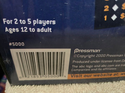 Who Wants To Be A Millionaire Board Game (1st Edition) - Factory Sealed (2000)