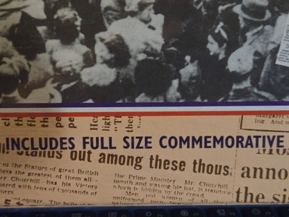 WADDINGTONS SPECIAL EDITION VE DAY 1000 PC PUZZLE + FREE COMMEMORATIVE NEWSPAPER POSTER NEW SEALED