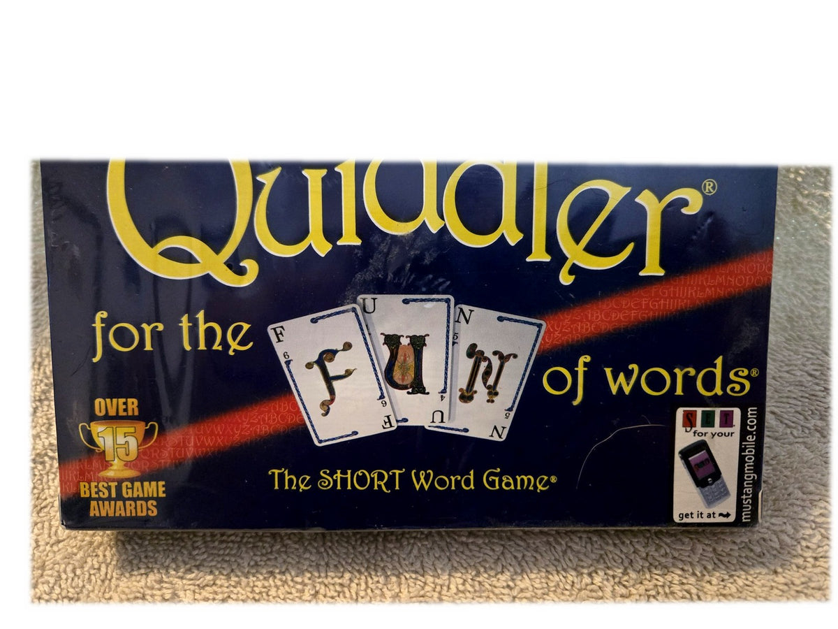 Quiddler Card Game The Short Word Game by SET Enterprises New Sealed