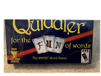 Quiddler Card Game The Short Word Game by SET Enterprises New Sealed