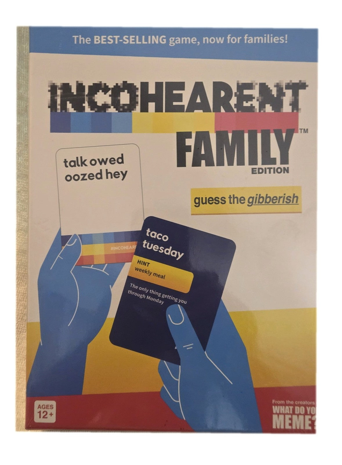 Incohearent Family Edition Card Game - What Do You Meme - Ages 12+