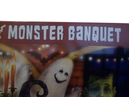 Vermont Christmas Company Monster Banquet 550 Piece Puzzle Sealed Halloween