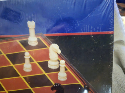 Pavilion Chess Set 1999 Vintage Factory Sealed Made in USA