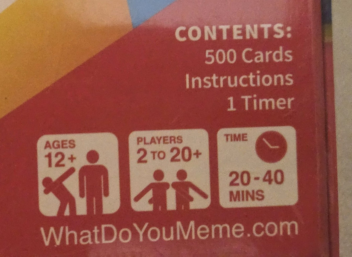Incohearent Family Edition Card Game - What Do You Meme - Ages 12+