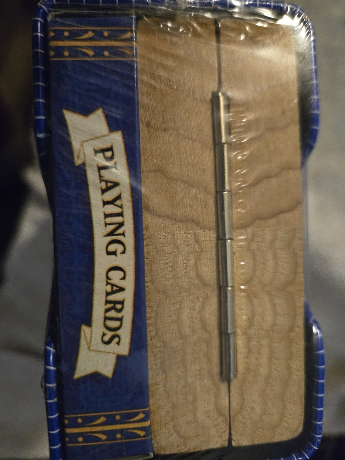 Cardinal Solid Wood 3 Track Cribbage Set - Folding Board - Cards - Pegs - Sealed