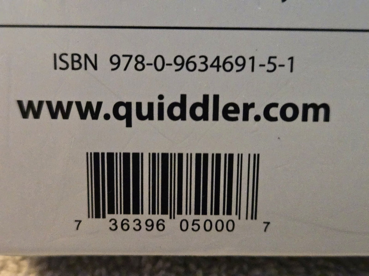 Quiddler Card Game The Short Word Game by SET Enterprises New Sealed