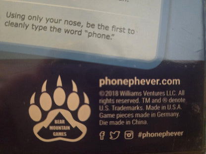 Phone Phever Board Game The Uproarious Game of SmartPhones & Phone Smarts