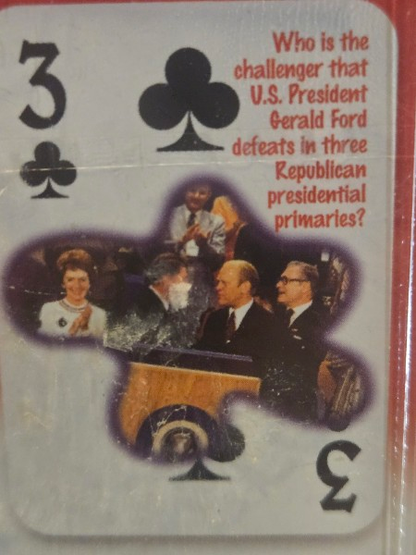 Share 1976 Trivia Challenge Playing Cards – Flickback Regulation 54-Card Deck NEW SEALED