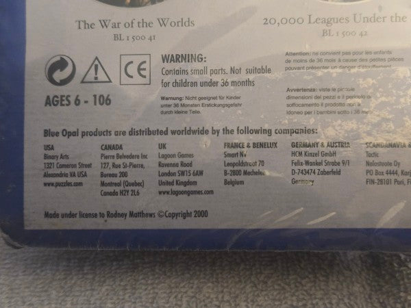 The Wind in the Willows (Kenneth Grahame) 500pc Round Puzzle Rodney Matthews New