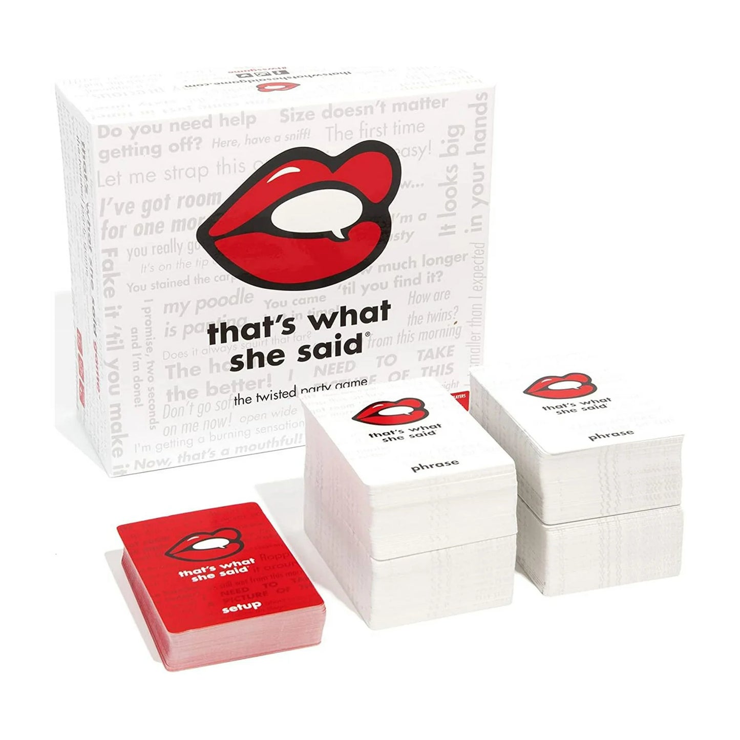 2020 That's What She Said - An Outrageous Adult Twisted Party Game In A Box New