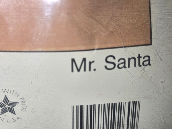 DOOR STOPPERS MR SANTA SOFT SCULPTURE CHRISTMAS HOBBY CRAFT #9260 NEW SEALED
