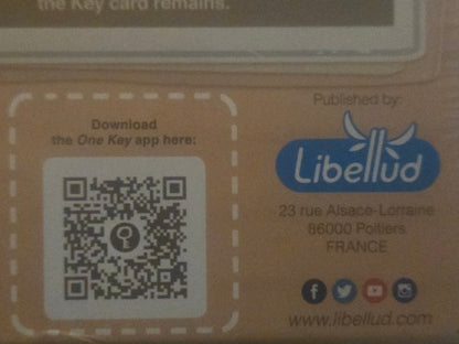 One Key Board Game Libellud L'Atelier Cooperative Deduction Game Sealed 2019