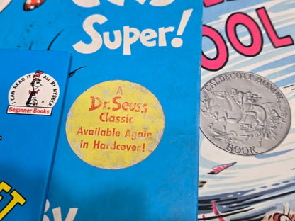 ULTIMATE Dr. Seuss DISCONTINUED 19-Book Library Archive - Rare VariantS & 1937 Blue "And To Think It Happened On Mulberry Street"
