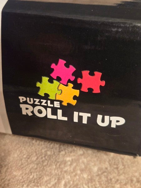 Share Lavievert Yellow Puzzle Roll-Up Mat W/ Inflatable Tube - New (Distressed Box)