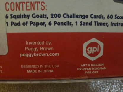 Big G Creative Who's The G.O.A.T. Party Board Game New Factory Sealed