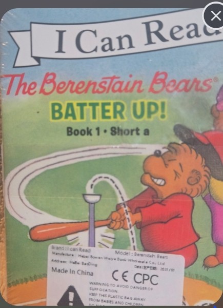 NEW The Berenstain Bears 12-Book Phonics Fun! Mini Paperback Set I Can Read! Vowels