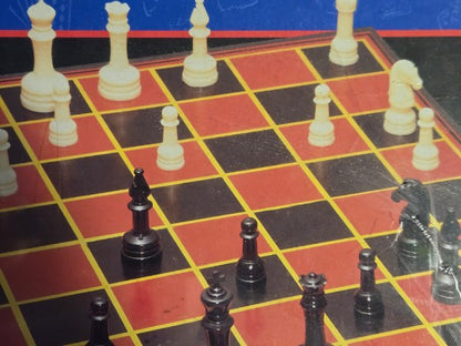 Share Vtg 1999 Pavilion Chess Game Factory Sealed Toys R Us Staunton Pieces Item 220