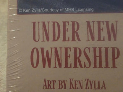 SunsOut "Under New Ownership" Ken Zylla 500 Piece Jigsaw Puzzle - Brand New Sealed