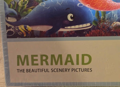 Aoumi Mermaid Jigsaw Puzzle - 100 Pieces -New & Sealed - Colorful Undersea Scene