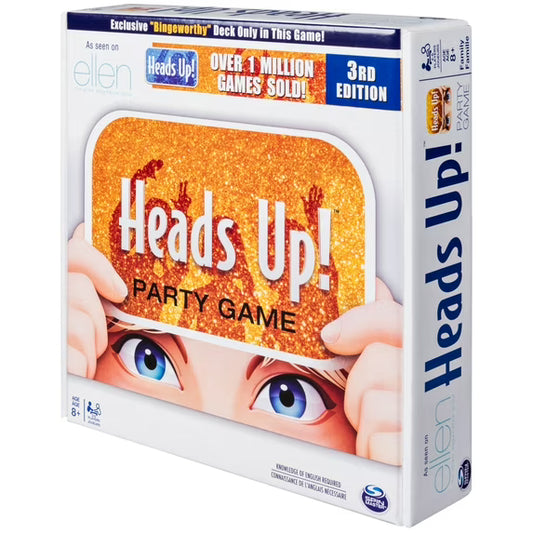 Heads Up! 3rd Edition Party Game As Seen on the Ellen Degeneres Show New Sealed