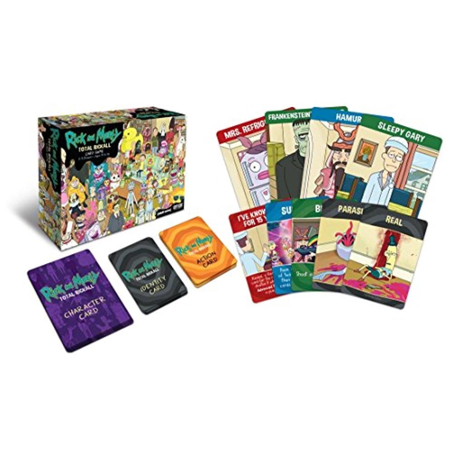 Adult swim - cryptozoic, Rick and Morty : TOTAL RICKALL Card Game. New Sealed