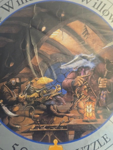 The Wind in the Willows (Kenneth Grahame) 500pc Round Puzzle Rodney Matthews New