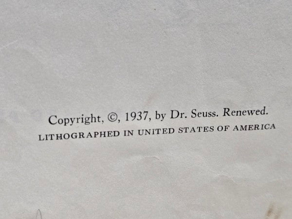 ULTIMATE Dr. Seuss DISCONTINUED 19-Book Library Archive - Rare VariantS & 1937 Blue "And To Think It Happened On Mulberry Street"