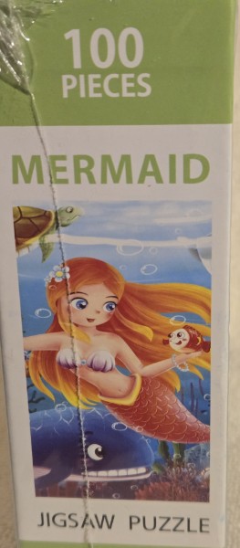 Aoumi Mermaid Jigsaw Puzzle - 100 Pieces -New & Sealed - Colorful Undersea Scene