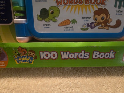 LeapFrog Learning Friends 100 Words Book -Bilingual (English/Spanish) New In Box