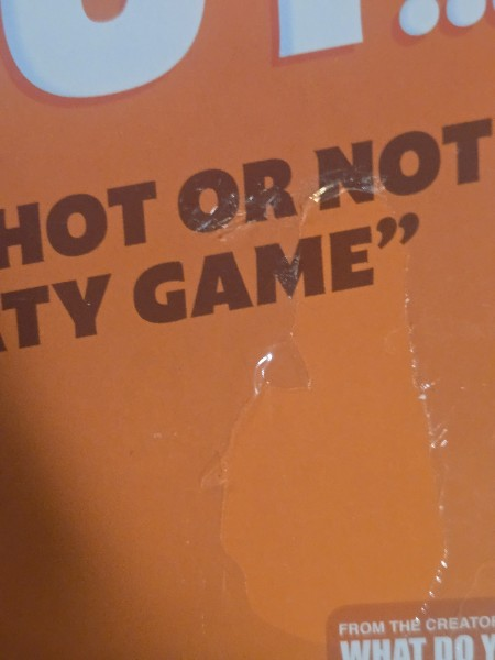 They’re A 10, But... "The Hot Or Not Party Game" – Brand New & Factory Sealed