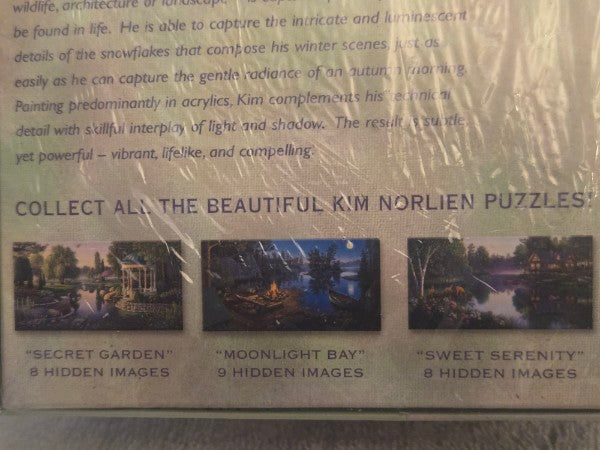MasterPieces Kim Norlien Sanctuary 1000pc Puzzle 3ft Wide - Hidden Images - NEW SEALED
