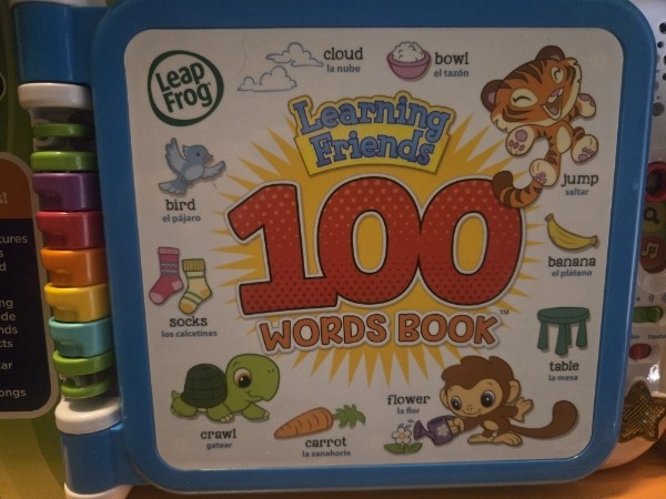 LeapFrog Learning Friends 100 Words Book -Bilingual (English/Spanish) New In Box