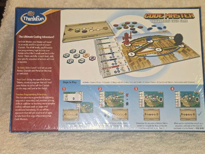 Share ThinkFun CODE MASTER Programming Logic Game | Brand New Factory Sealed STEM Solo
