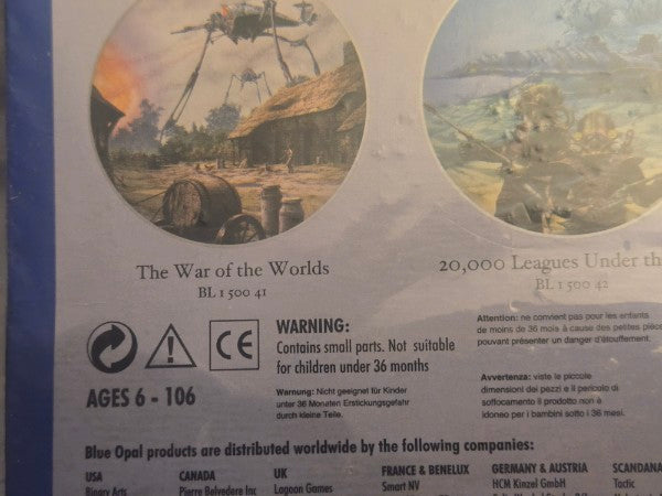 The Wind in the Willows (Kenneth Grahame) 500pc Round Puzzle Rodney Matthews New