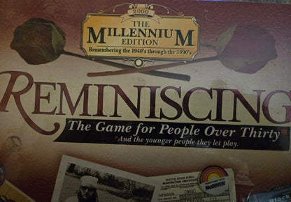 Reminiscing The Millennium Edition Board Game Factory Sealed TDC Games 1998