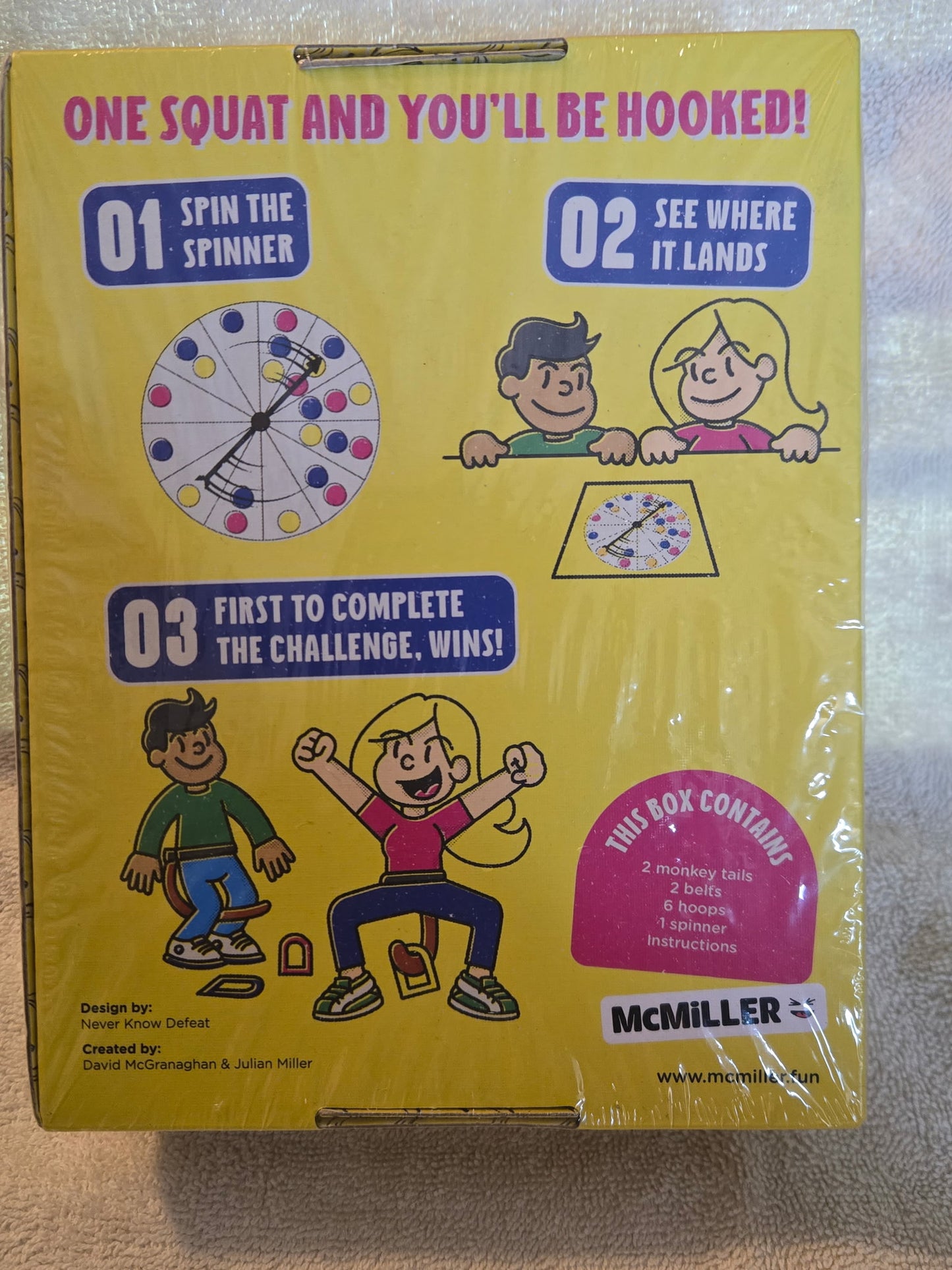 It’s Bananas! The Monkey Tail Game McMiller Party Family Fun Night New Sealed