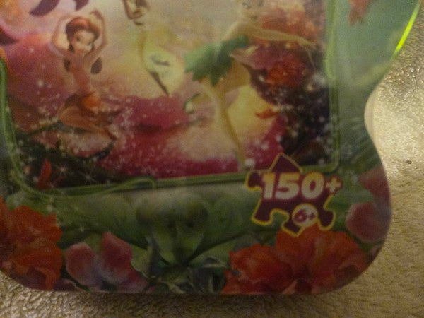 Vtg 2007 Disney Fairies Tinker Bell Puzzle SEALED Butterfly Tin 150 Pc MEGA Find