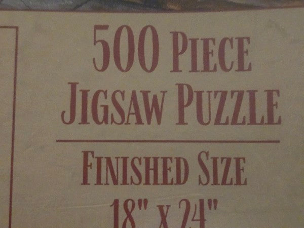SunsOut "Under New Ownership" Ken Zylla 500 Piece Jigsaw Puzzle - Brand New Sealed