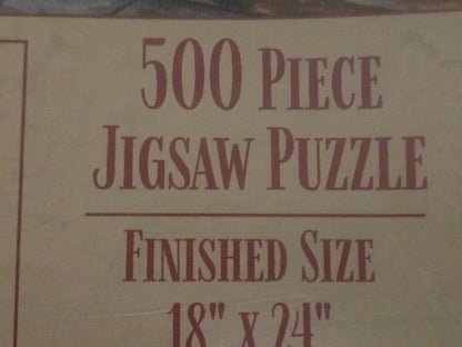 SunsOut "Under New Ownership" Ken Zylla 500 Piece Jigsaw Puzzle - Brand New Sealed