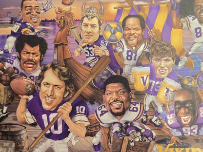 Minnesota Vikings NFL All-Time Greats 500-Piece Jigsaw Puzzle - MasterPieces