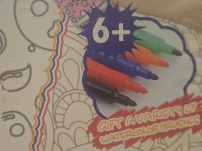 3D Coloring Puzzle Unicorn DIY Model Kit - New Sealed - Shantou Nosto Craft