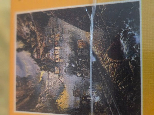 Vintage FX Schmid Silver Belle Run 1000 Pc Puzzle Ted Blaylock Sealed Train 1995