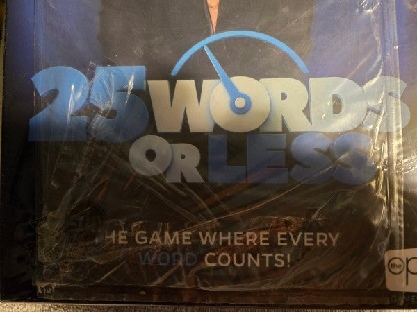 25 Words or Less Family Board Game TV Show Home Version - New Factory Sealed