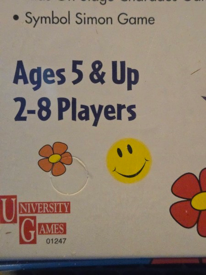 GROOVY PARTY CHEST. MAKE YOUR KIDS PARTY A HIT! 8 PARTY GAMES IN ONE BOX! NEW SEALED