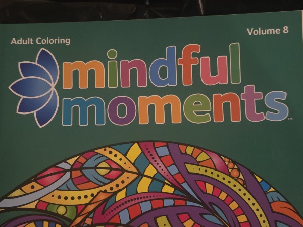 Adult Coloring Book Mindful Moments Volume 8: Stress Relief, Mindfulness, Mandalas, Nature [BRAND NEW/LIKE NEW]