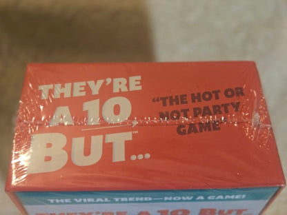 They’re A 10, But... "The Hot Or Not Party Game" – Brand New & Factory Sealed