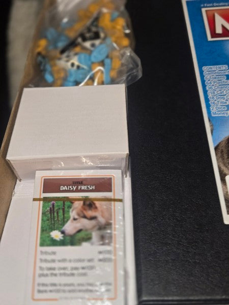 Monopoly Cats vs. Dogs Board Game - Open Box / Sealed Components