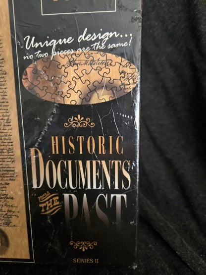 Historic Documents From The Past Declaration Of Independence Jigsaw Puzzle 750 Pc factory sealed